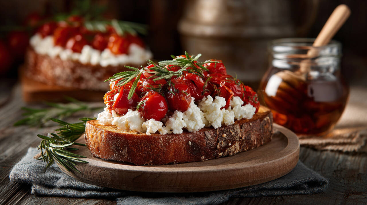 Plăcintă rustică cu roșii, busuioc și ricotta - rețetă ușoară și crocantă