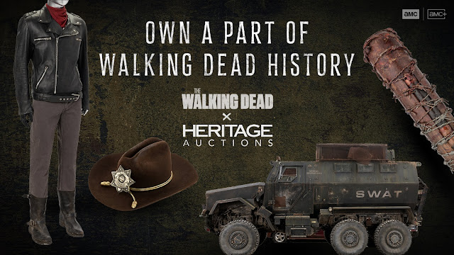 AMC Networks împreună cu Heritage Auctions pornesc licitația online The Walking Dead Universe Auction, punând la bătaie mai mult de 1.000 de articole