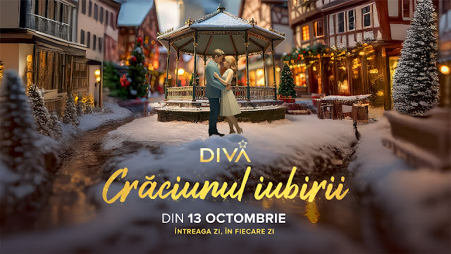 DIVA pornește un maraton zilnic de filme de Crăciun în perioada noiembrie - 4 ianuarie DIVA pornește un maraton zilnic de filme de Crăciun în perioada noiembrie - 4 ianuarie