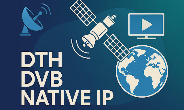 Eutelsat și Enensys introduc DVB-NIP: satelit Direct-to-Home pentru telefoane și rețele locale