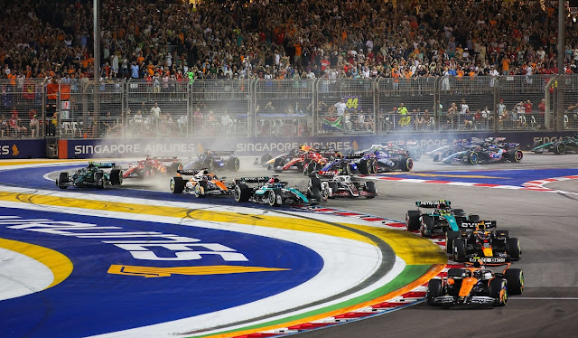 Marele Premiu al Singapore: transmisiuni pe Antena 1, Antena 3 CNN și AntenaPLAY pentru confruntarea Verstappen vs McLaren