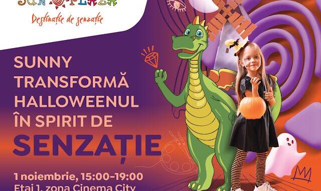 Sun Plaza pune la cale un after‑school de Halloween pentru copii, cu ateliere, jocuri și spectacole