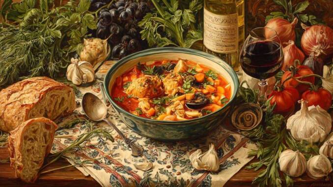 Tocană de pui cu legume și ierburi parfumate, ideală pentru prânz sau cină