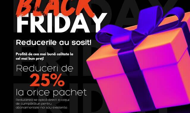 iNES Live aplică automat o reducere de 25% la toate pachetele și opțiunile suplimentare de Black Friday