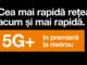 Orange România pune în funcțiune 5G+ în metroul din București, cu viteze de până la 1 Gbps
