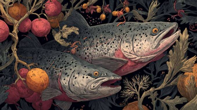 Somon la cuptor cu lămâie și ierburi aromate, rețetă rapidă și zemoasă