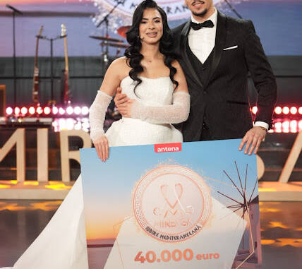 Antena 1: Lavinia și Adin au câștigat Mireasa – Iubire Mediteraneeană, iar acum vine Meciul iubirii