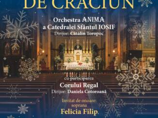 Orchestra ANIMA a Catedralei Sfântul Iosif prezintă un concert de crăciun cu Felicia Filip și Corul Regal din București