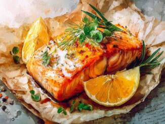 Somon la cuptor cu lămâie și mărar proaspăt: rețetă rapidă, delicată și suculentă