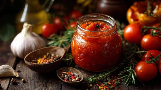 Supă cremă de roșii coapte cu busuioc și usturoi, rețetă rapidă și aromată