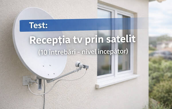 Verificare online a recepției TV prin satelit: 10 întrebări despre instalare, LNB și măsurarea semnalului