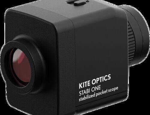 Kite Optics prezintă monocularul stabilizat de buzunar Stabi One 10x20, perfect pentru drumeții și observarea păsărilor