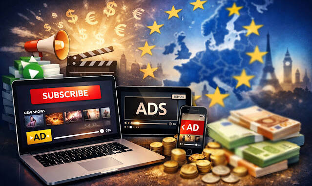 Observatorul Audiovizual European: modul în care Netflix, YouTube și Comcast concentrează veniturile media în Europa