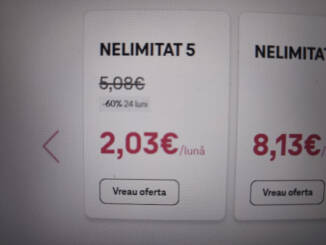 Telekom oferă planul Nelimitat 5 la 2,03 euro la portare, cu limitări de roaming în primele 24 de luni